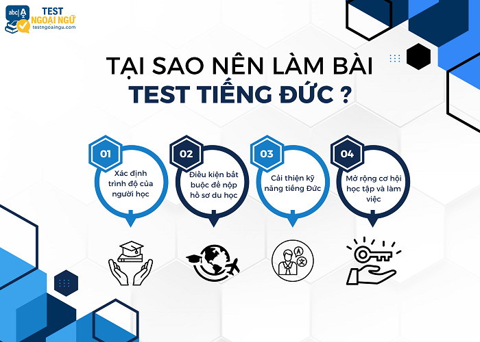 Những lý do nên làm bài test tiếng Đức